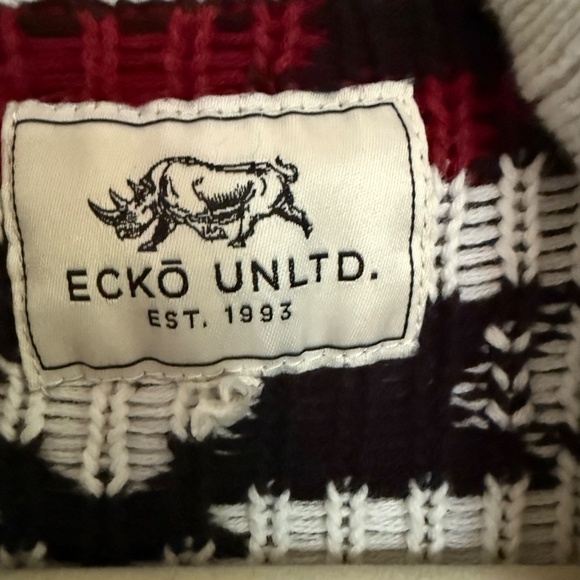 Ecko Unlimited Southwest Cotton‎ Cardigan Sweater Thunderbird - Picture 6 of 12